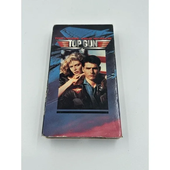 Vintage 1986 Top Gun VHS Tape - Picture 1 of 2